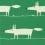 Tapete Mr Fox Scion Mint Leaf NART112793