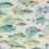 Fidji Wallpaper Manuel Canovas Aqua 03108-01