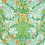 Woodland Weeds Wallpaper Morris and Co Orange/Turquoise MCOW217101