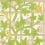 Carta da parati Trellis Morris and Co Summer Yellow MCOW217104