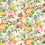 Golden Parrot Fabric Clarke and Clarke Ivory F1600/01