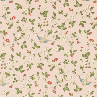 Wild Strawberry Fabric
