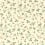 Tissu Wild Strawberry Clarke and Clarke Ivory F1606/03