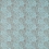 Marigold Cotton Linen Fabric Morris and Co Sky/Chocolate MCOP226980