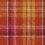 Pressed Plaid Fabric Maharam Sunset 466181–002