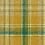 Pressed Plaid Fabric Maharam Canary 466181–003