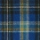 Stoff Pressed Plaid Maharam Cobalt 466181–005