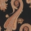 Massive Paisley Fabric Maharam Night 465915–006