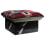 Hopi Black Marble Ottoman La Chance Rouge LC590101