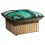 Hopi Natural ash ottoman La Chance Vert LC590203