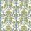 Birds & Cherries Wallpaper GP & J Baker Green/Blue BW45100.2