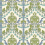 Carta da parati Birds & Cherries GP & J Baker Green/Blue BW45100.2