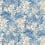 Papier peint Trumpet Flowers GP & J Baker Blue BW45103.4