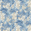 Trumpet Flowers Wallpaper GP & J Baker Blue BW45103.4