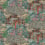 Papier peint Ruskin GP & J Baker Red/Teal BW45106.4