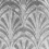 Palmes Wallpaper Mériguet-Carrère Paris Argent palmes-argent