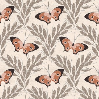Papier peint Chasse aux papillons