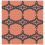 Belgirate Mosaic Vidrepur Orange/Black COMPOSICION BELGIRATE_RED