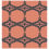 Belgirate Mosaic Vidrepur Orange/Black COMPOSICION BELGIRATE_RED