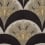 Tessuto Deco Scallop Multi Liberty Pewter Dark 07952101N