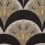 Tissu Deco Scallop Multi Liberty Pewter Dark 07952101N