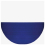 Carreau Alfabetile U Mavi Ceramica Cobalt/Blanc alfabetile_u_20x20