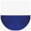 Piastrella Alfabetile U Mavi Ceramica Cobalt/Blanc alfabetile_u_20x20