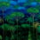 Papier peint panoramique Ciel Tropical Arte Bright Midnight 97650