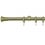 Tringle Absis 31 kit pose mur avec anneaux Houlès Laiton Mat T5030-24