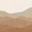 Carta da parati panoramica Dune Les Dominotiers Terracotta DOM716