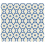 Mosaico Turin Vidrepur Blue/Yellow COMPOSICION TURIN