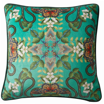 Coussin Emerald Forest Emerald Clarke and Clarke