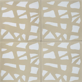 Grid cement Tile