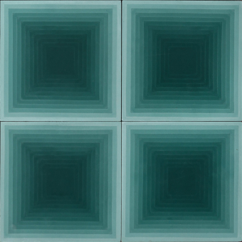 Zementfliese Four Elements Squares