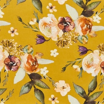 Fleurs fauves Fabric