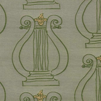 Lyres Fabric