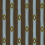 Diamond Stripe Fabric Rubelli Brown 30502-6