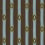 Diamond Stripe Fabric Rubelli Brown 30502-6