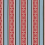 Tissu Chain Stripe Rubelli Sky blue 30503-4