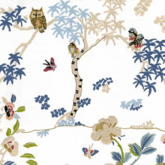 Tea Cat Fabric