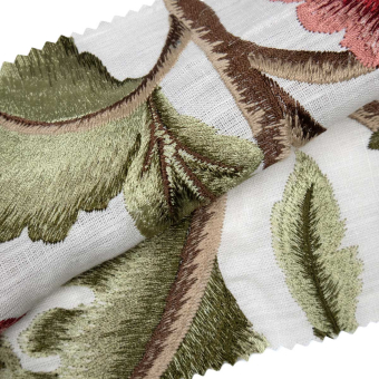 Flame Stitch Tree Fabric