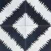 Baldosa hidráulica Zigzag on Four Popham design
