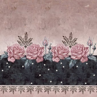 Rosa Di Sera Wall Covering