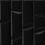 Volume Porcelain stoneware Bardelli Nero VO01014