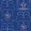 Fontaine Wallpaper Maison Martin Morel Blue MMM-414-BLU