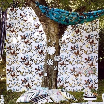 Tapete Butterfly Parade Lagon Christian Lacroix