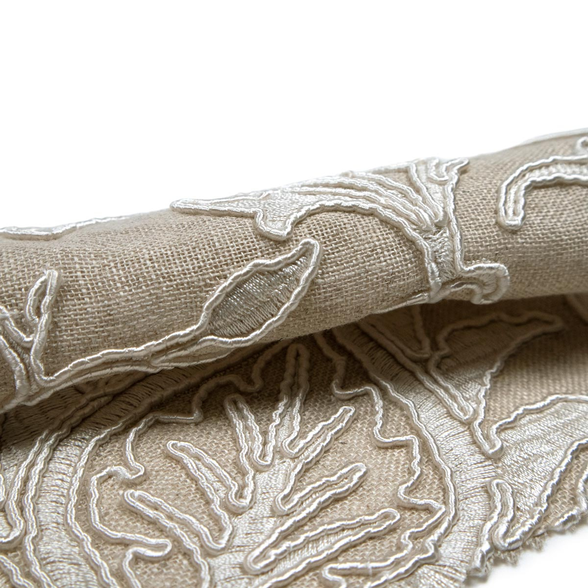 Pure Net Ceiling Embroidery Sheer - Morris and Co