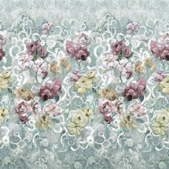 Papier peint panoramique Tapestry Flower