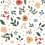 Papel pintado Floral Silhouettes Lilipinso Multicolore H0658