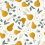 Carta da parati Pretty Pears Lilipinso Multicolore H0670